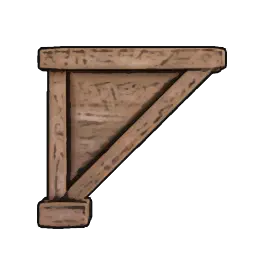 Triangular Wall (Mahogany)