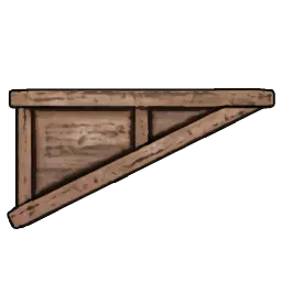 Pared triangular (caoba)