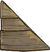 Triangular Wall (Planks)
