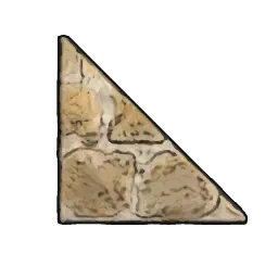 Triangular Wall (Limestone)