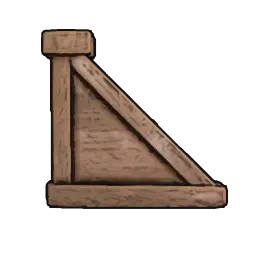 Triangular Wall (Mahogany)