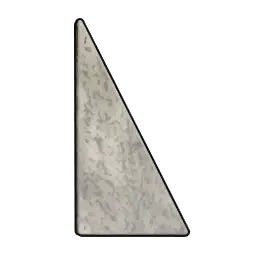 Triangular Wall (Plaster)