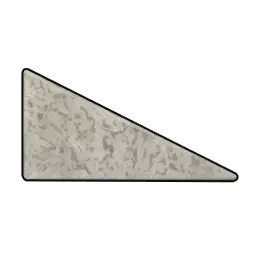 Triangular Wall (Plaster)