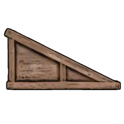 Pared triangular (caoba)