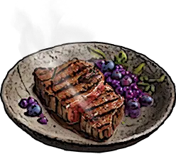 Мясо крокодила в болотном соусе